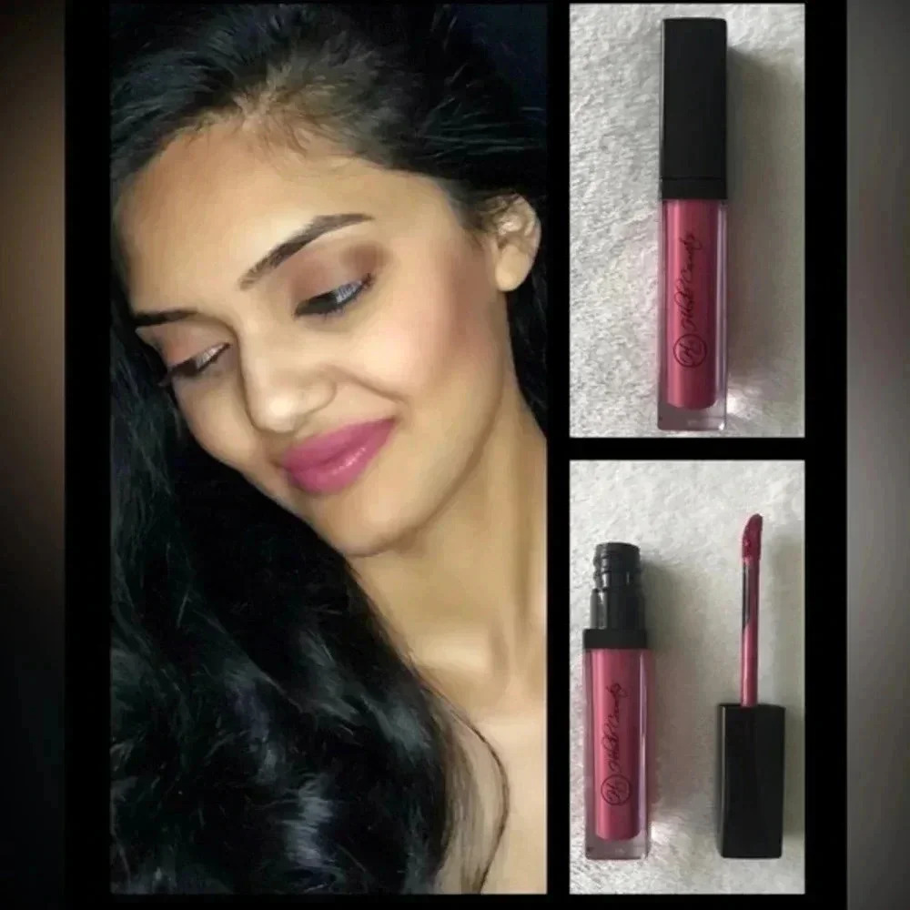 Pink Matte Liquid Lipstick - Picture 3 of 9